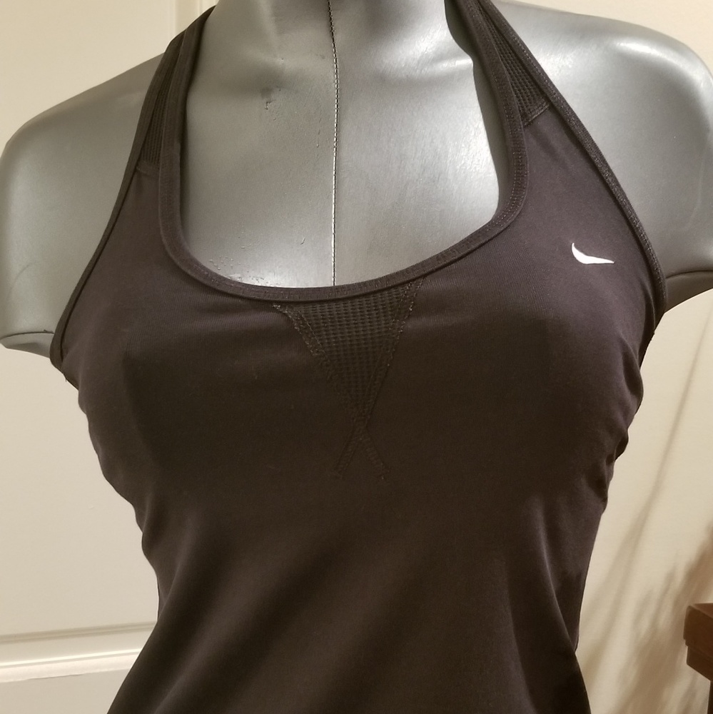Nike black tank. DRI-FIT. Built in bra size: S